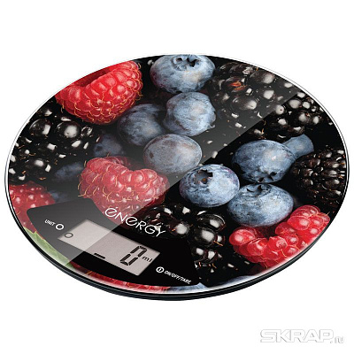 Весы кухонные электронные ENERGY EN-403 (ягоды) арт.011645