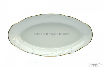 Селедочница б/дек. зол.край 250мм ф.426 "Голубка"  (15)