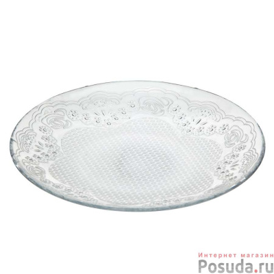 Лэйси/Lace тарелка мелк.упроч.19см