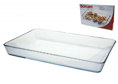 Форма прямоуг. 2,85л/ 370х240х40мм без крышки  Borcam