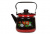 Чайник 3,5 л черный с красн. подп. Шиповник (4)