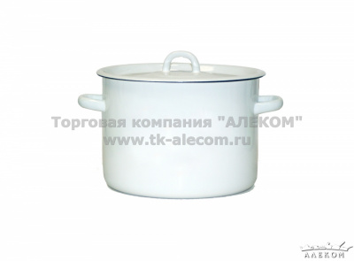Кастрюля 4,5л без ободка без рис. 01-1615 (2)