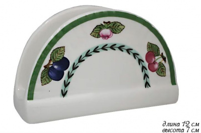 Салфетница ФРУКТЫ под.упак. 105-552