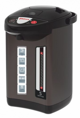 Термопот SA-1353BR 5,0л коричн/черн