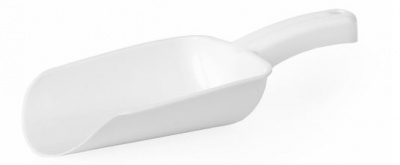 Совок для сыпучих продуктов 1,0л (белый) (25) М435