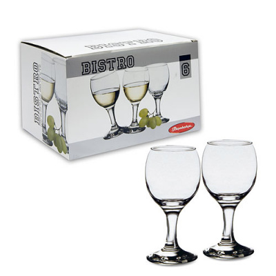 БИСТРО/BISTRO набор фужеров 6шт. 175мл вино 44415/6