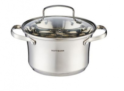 Кастрюля 6,2л HM 54226/ (26см) нерж., 5-ти слойн. капс. дно, индукция