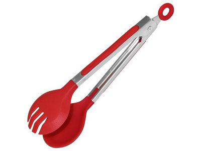 Щипцы кухонные универсальные Tongs-03 (нейлон,нерж.сталь), 17,5 см