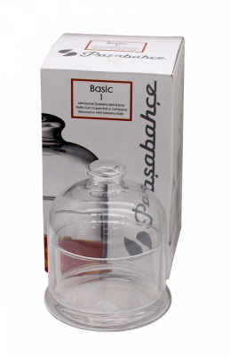 Блюдо д/лимона БЕЙЗИК/BASIC с крышкой d90мм 96966
