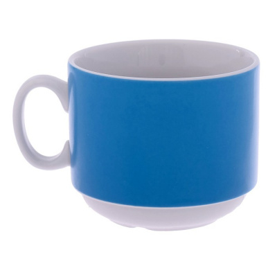 Чашка чай. 220 мл "Экспресс" Голубой Sunrise (light blue) ф.287 (12)