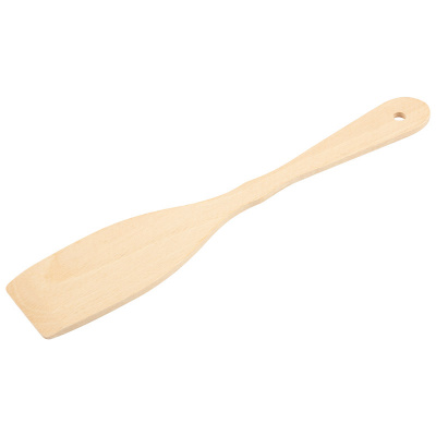 Лопатка деревянная для тефлоновой посуды "Фигурная" (бук) 28,5 см