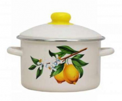 Кастрюля 2,0л с рис. Лимоны 01-1610/4 (8)