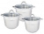 Посуда 6 пр. HM 6699 ст.кр. (14,2+16,2+19,2) 5-ти слойн. капс.дно