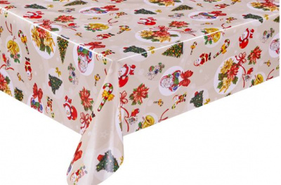 Клеёнка "CARNELIA" New Year 1.4*20м  CL-5041B