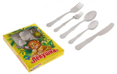5 пр. набор столовый детский "Левушка"