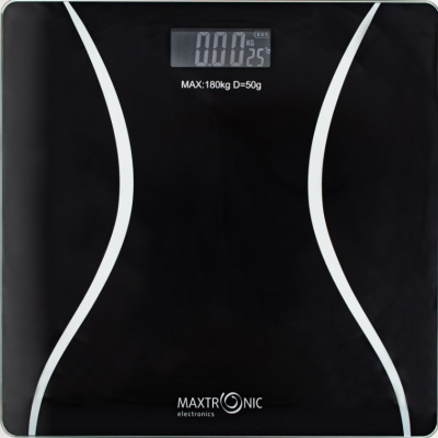 Весы напольные эл. 180 кг 26*26см MAX-BS-4126